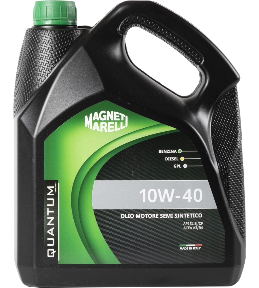 4 pezzi olio quantum marelli 10w40 semi sint. 4lt